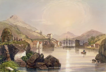 通路の港、1828
